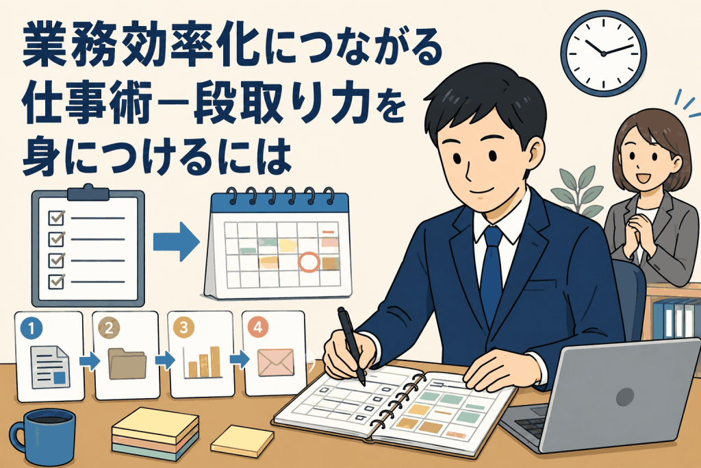 業務効率化につながる仕事術―段取り力を身につけるには