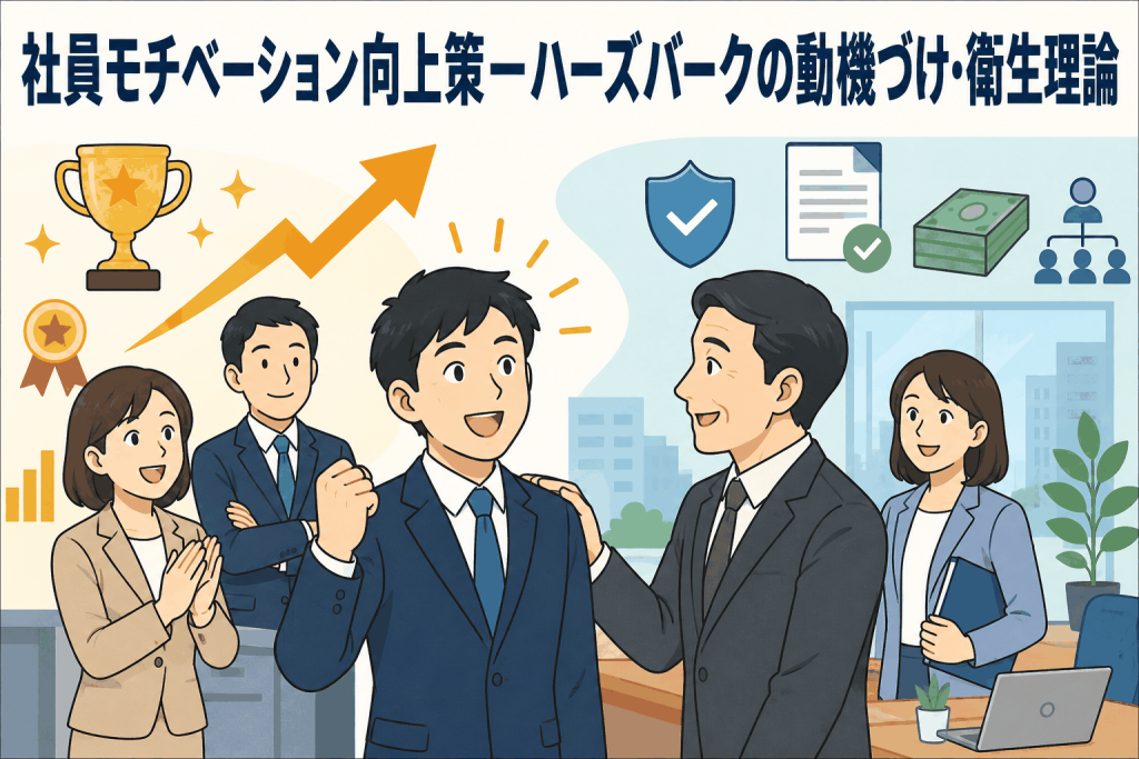 社員モチベーション向上策―ハーズバークの動機づけ・衛生理論
