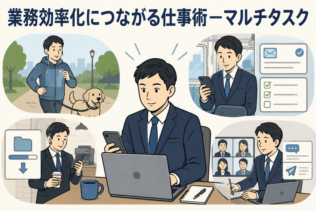 業務効率化につながる仕事術―マルチタスク