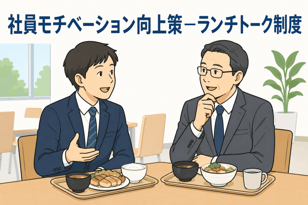 社員モチベーション向上策―ランチトーク制度