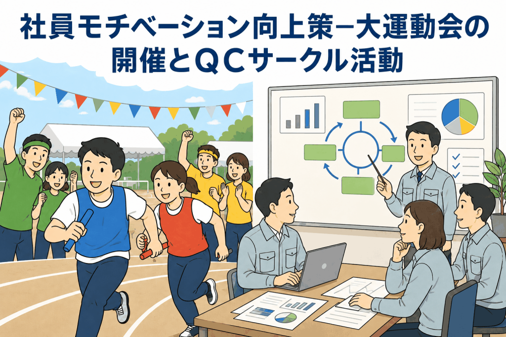 社員モチベーション向上策―大運動会の開催とQCサークル活動