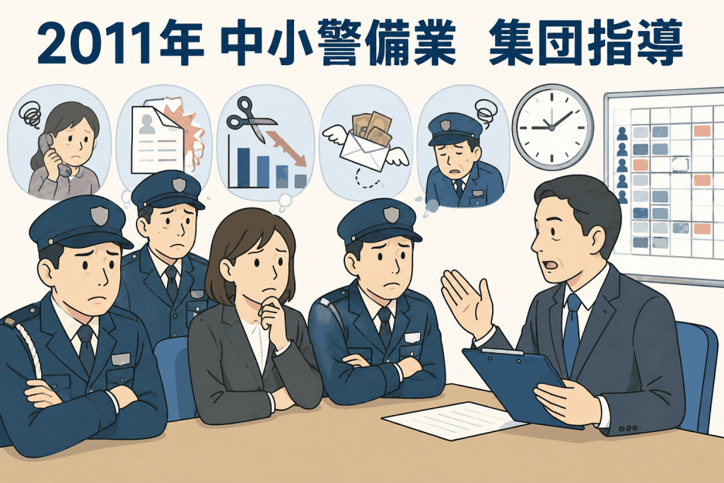 2011年 中小警備業 集団指導