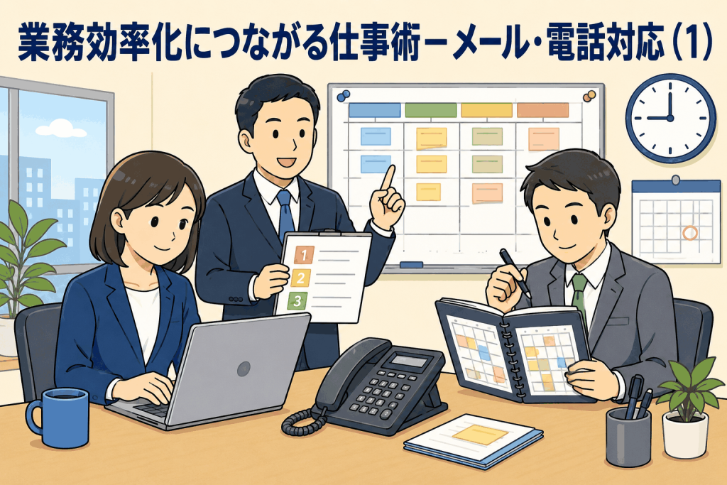 業務効率化につながる仕事術―メール・電話対応(1)