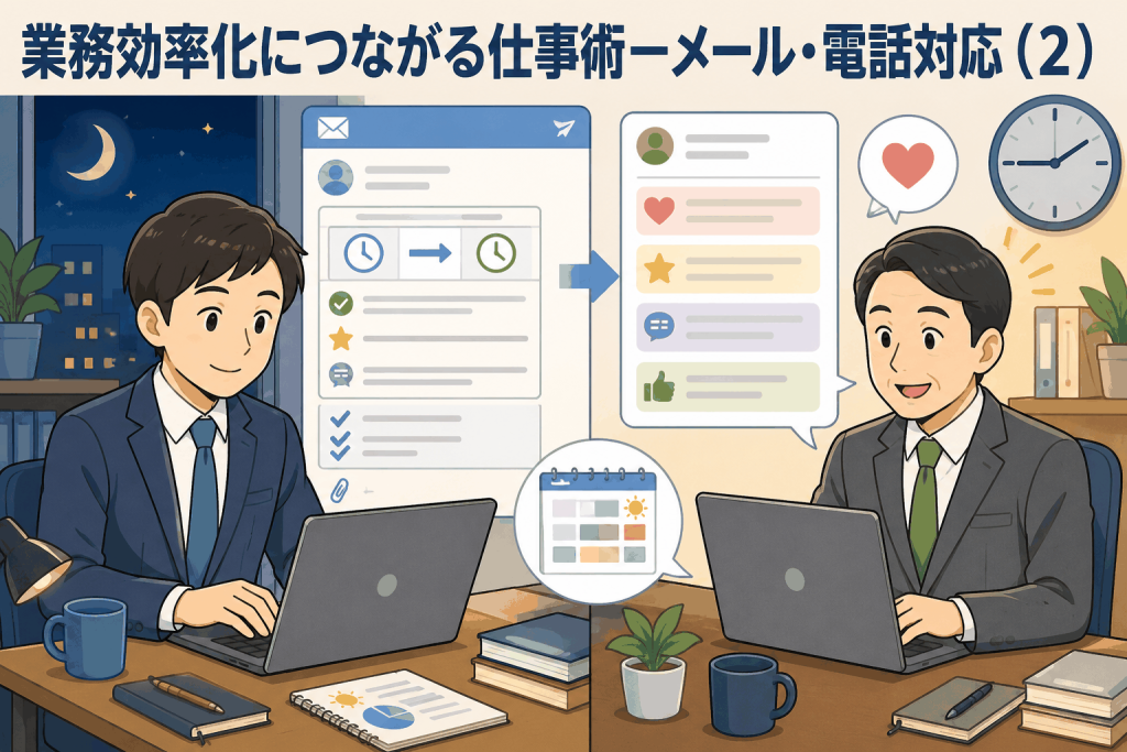 業務効率化につながる仕事術―メール・電話対応(2)