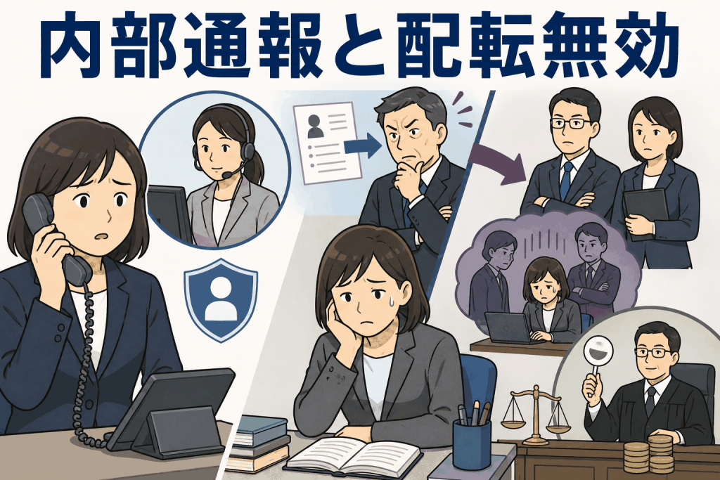 内部通報と配転無効