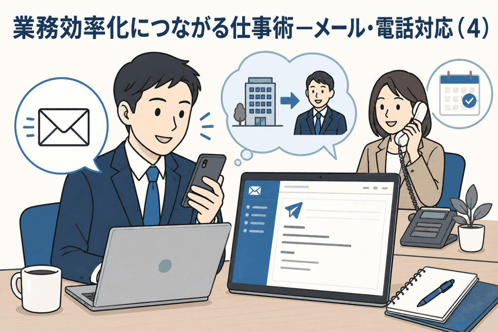 業務効率化につながる仕事術―メール・電話対応(4)
