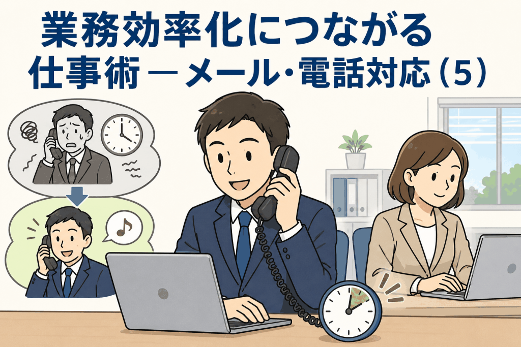 業務効率化につながる仕事術―メール・電話対応（５）