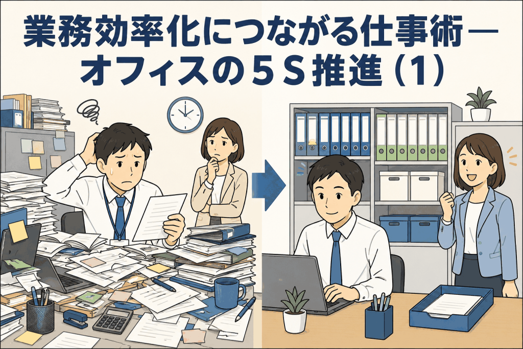 業務効率化につながる仕事術―オフィスの5S推進(1)