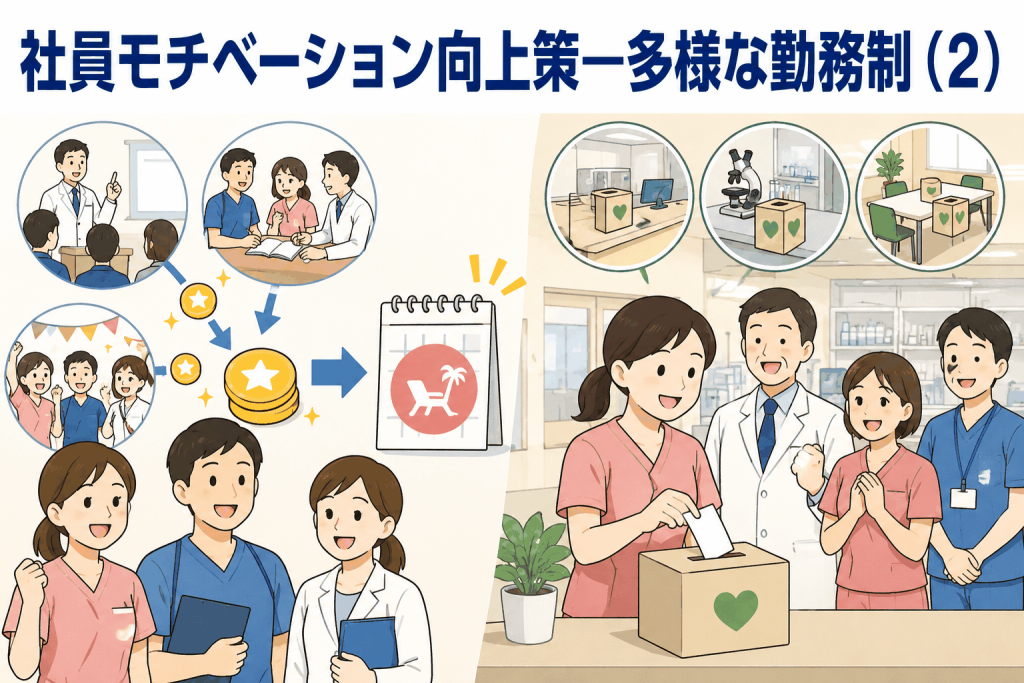 社員モチベーション向上策―多様な勤務制(2)