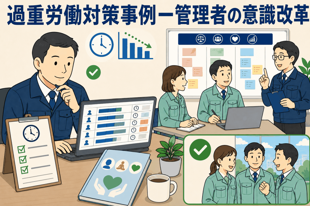 過重労働対策事例ー管理者の意識改革