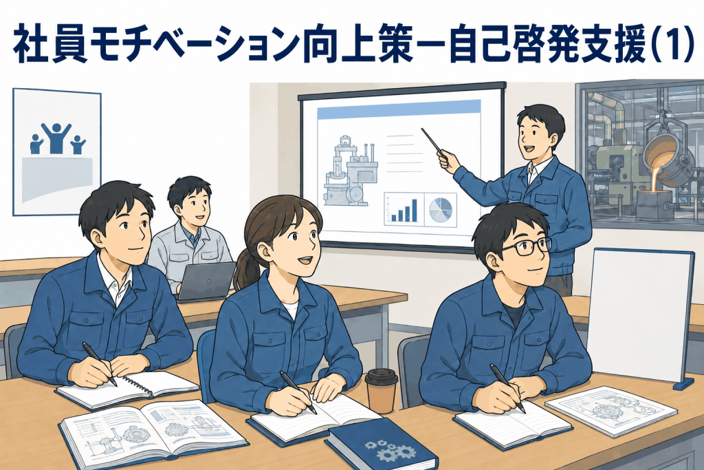 社員モチベーション向上策―自己啓発支援（１）