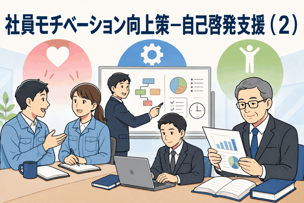 社員モチベーション向上策―自己啓発支援(2)