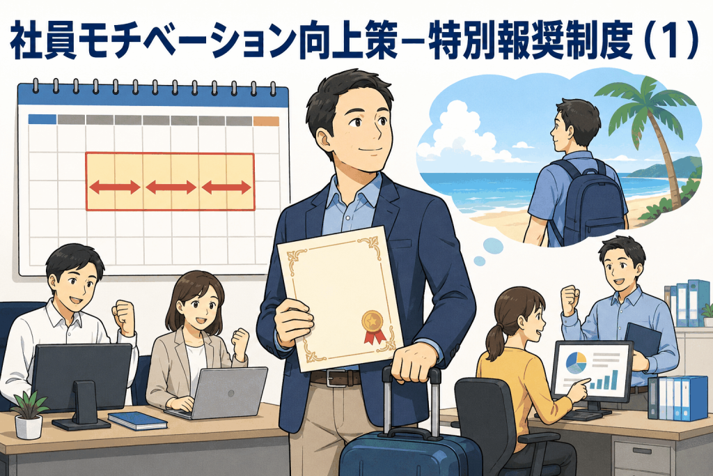 社員モチベーション向上策―特別報奨制度(1)