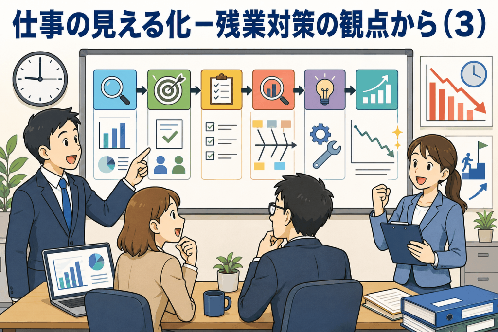 仕事の見える化-残業対策の観点から(3)
