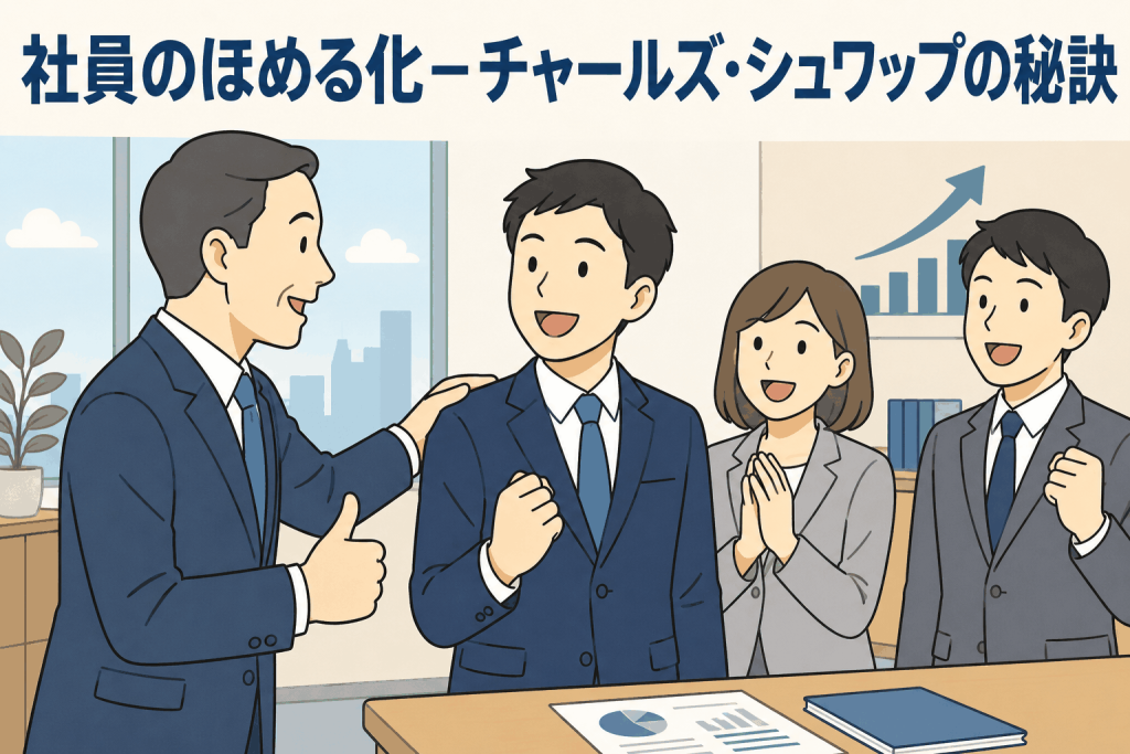 社員のほめる化-チャールズ・シュワップの秘訣