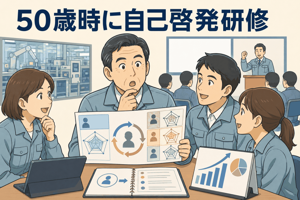 50歳時に自己啓発研修