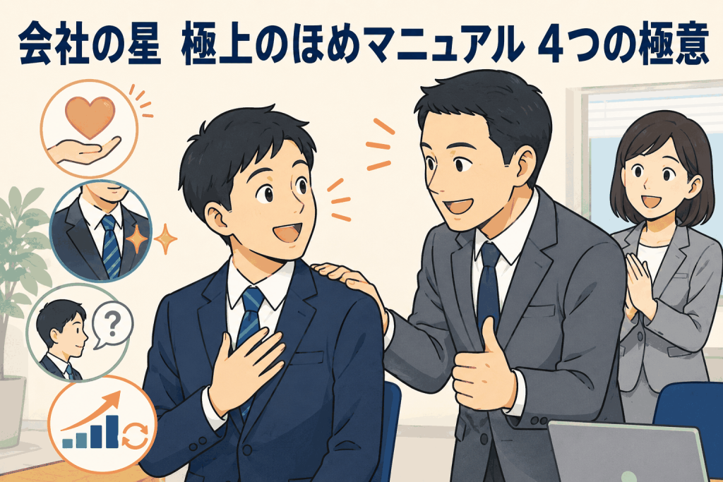 会社の星 極上のほめマニュアル 4つの極意