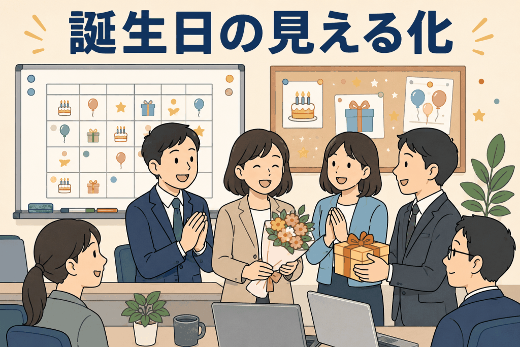 誕生日の見える化