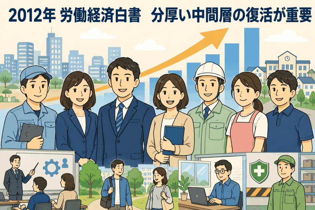 労働経済白書　分厚い中間層の復活が重要