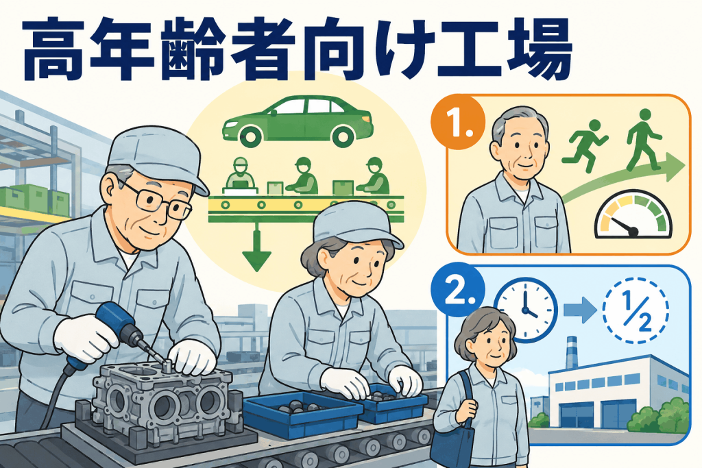 高年齢者向け工場