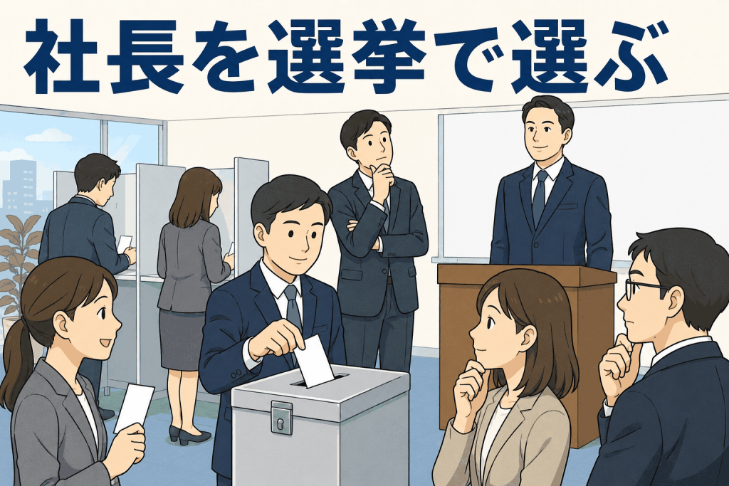 社長を選挙で選ぶ