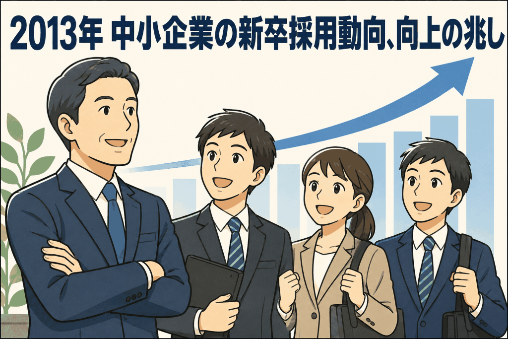 中小企業の新卒採用動向、向上の兆し