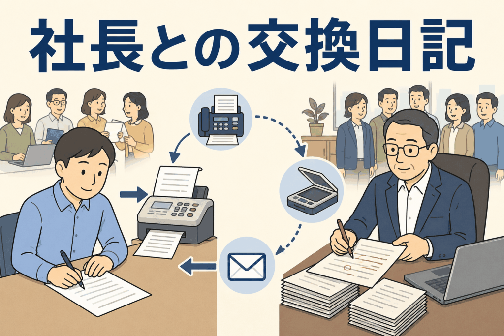 社長との交換日記