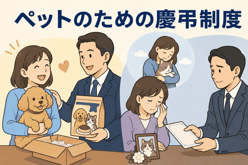 ペットのための慶弔制度