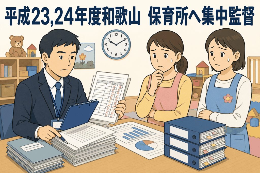 平成23、24年度 和歌山 保育所へ集中監督