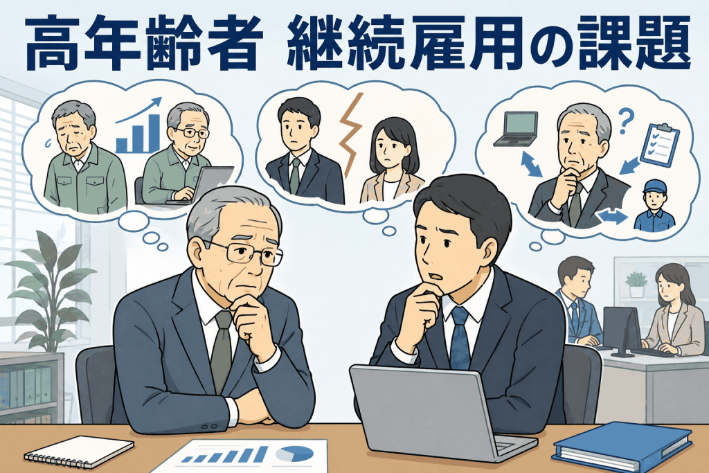 高年齢者 継続雇用の課題