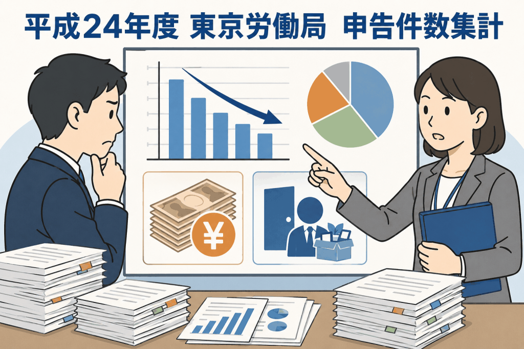 平成24年度 東京労働局 申告件数集計