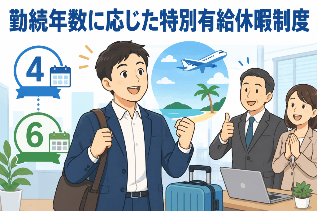勤続年数に応じた特別有給休暇制度