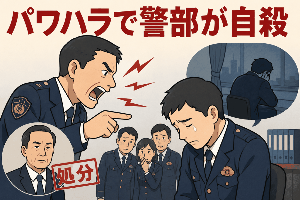 パワハラで警部が自殺
