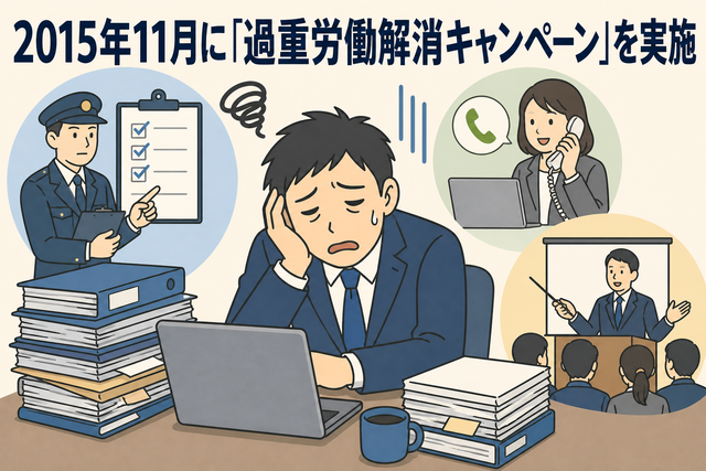 2015年11月に「過重労働解消キャンペーン」を実施