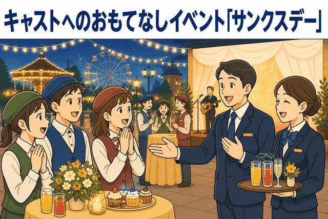 キャストへのおもてなしイベント「サンクスデー」