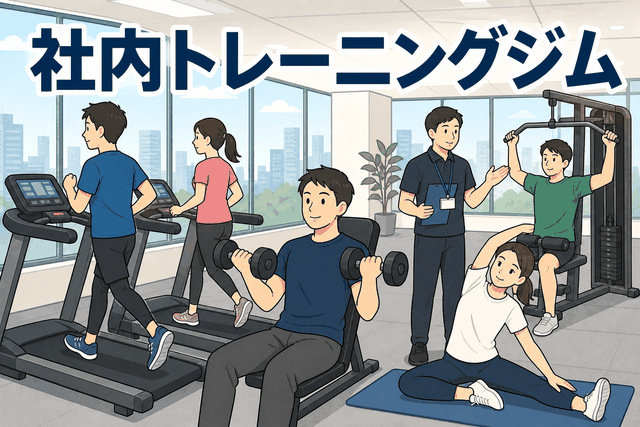 社内トレーニングジム