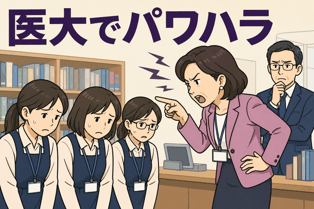 医大でパワハラ