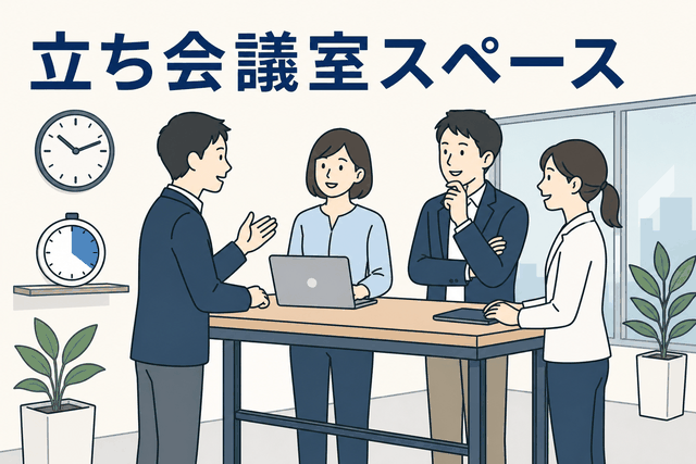 立ち会議室スペース