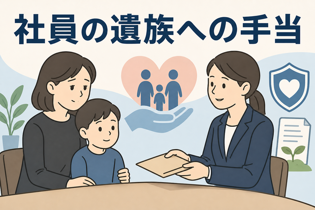 社員の遺族への手当