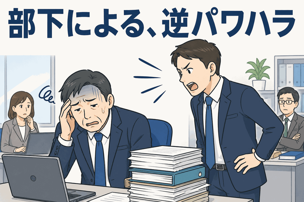 部下による、逆パワハラ