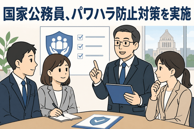 国家公務員、パワハラ防止対策を実施