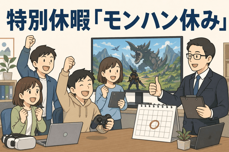 特別休暇「モンハン休み」