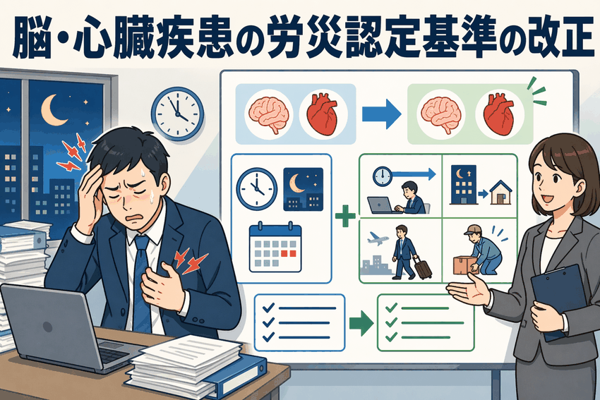 脳・心臓疾患の労災認定基準の改正