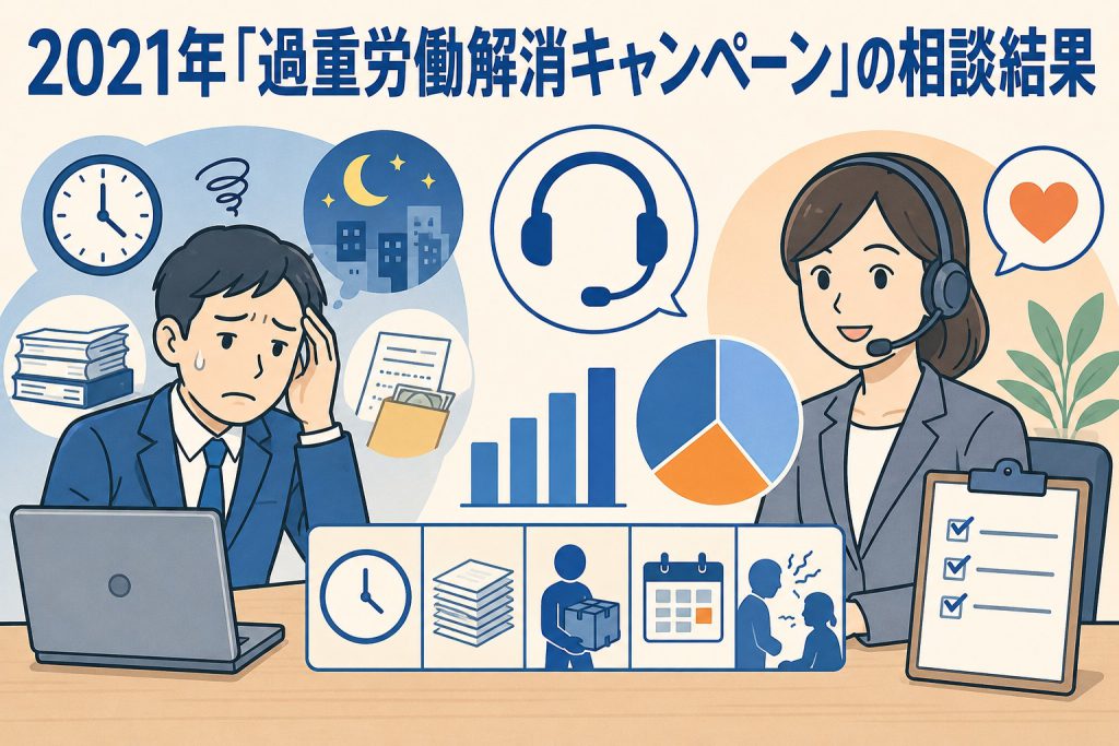 2021年「過重労働解消キャンペーン」の相談結果
