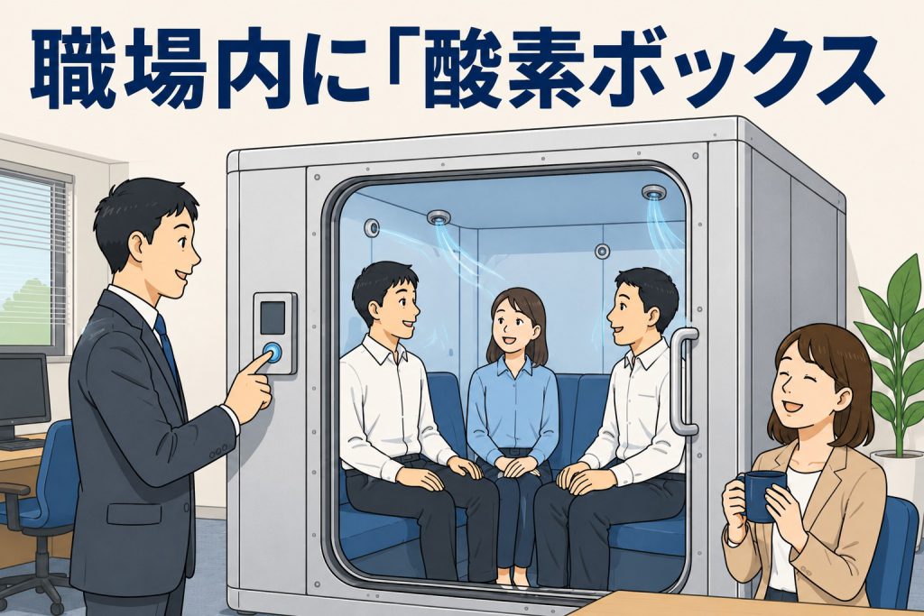職場内に「酸素ボックス」