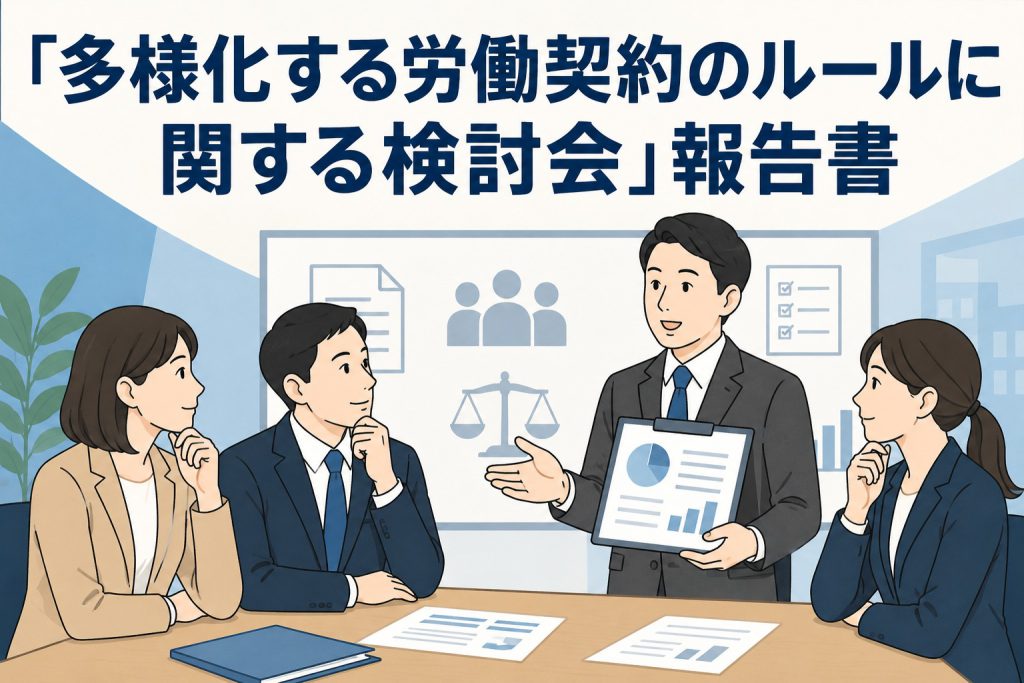 「多様化する労働契約のルールに関する検討会」報告書