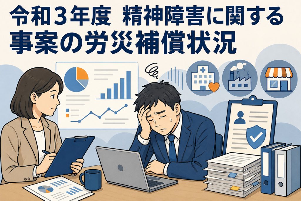令和3年度 精神障害に関する事案の労災補償状況