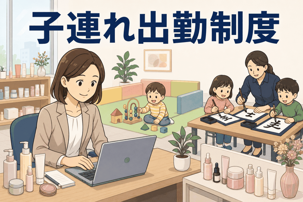 子連れ出勤制度