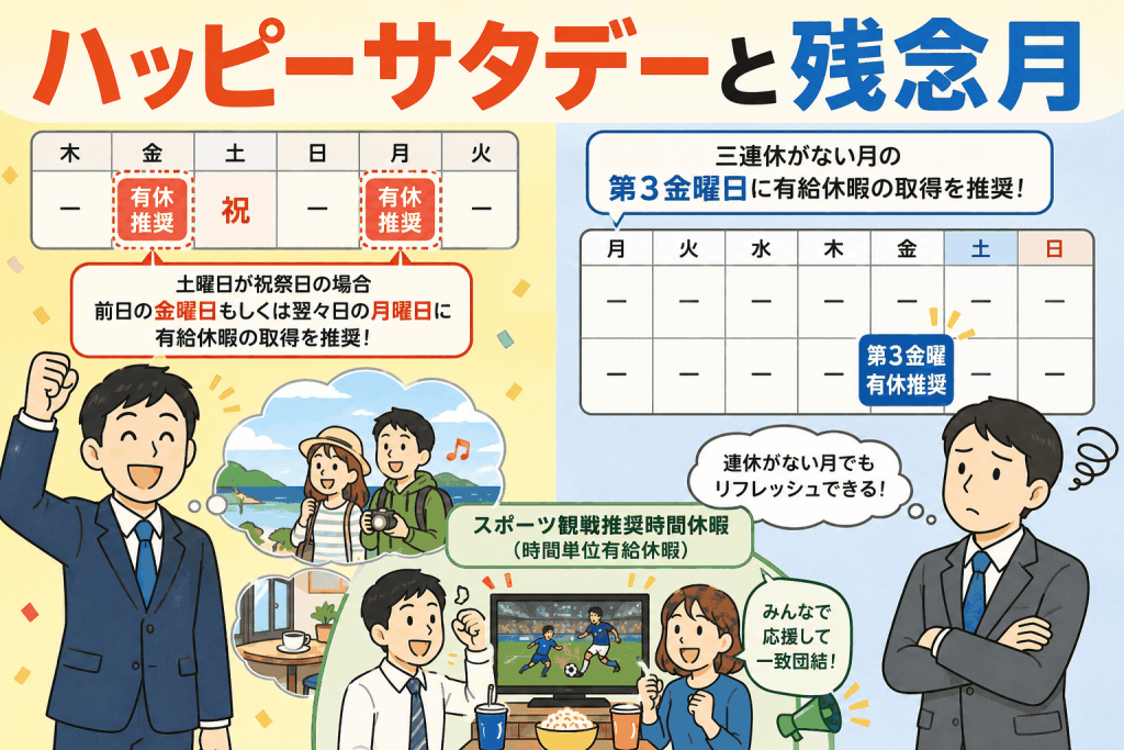 ハッピーサタデーと残念月