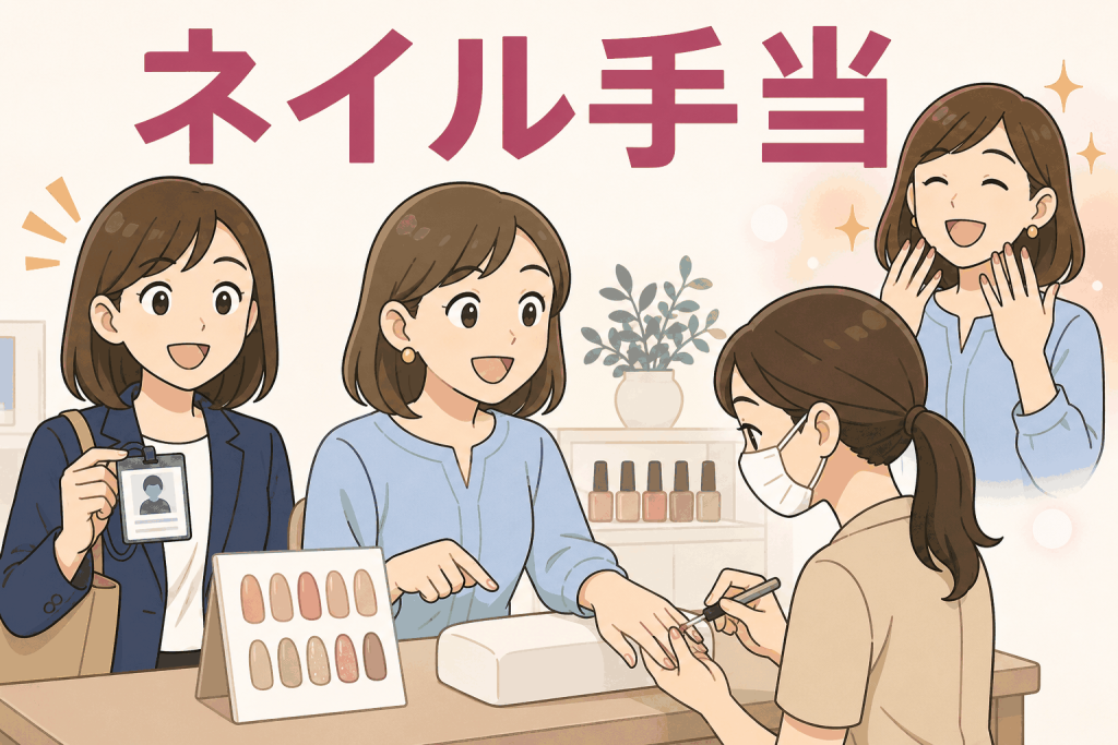 ネイル手当